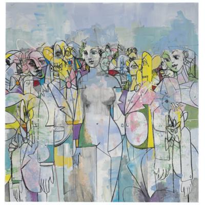 乔治・康多 《偶像之日》，2011 年，创作于 2011 年 大芬油画工作室