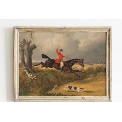 打猎油画  大芬村手绘油画  古典油画